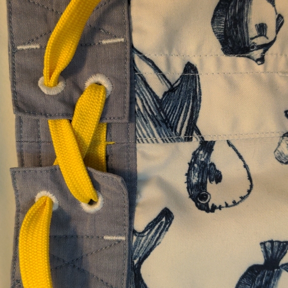 Janie & Jack Boy's Size 4 Lined Marine Life Swim Trunks - Picture 5 of 13